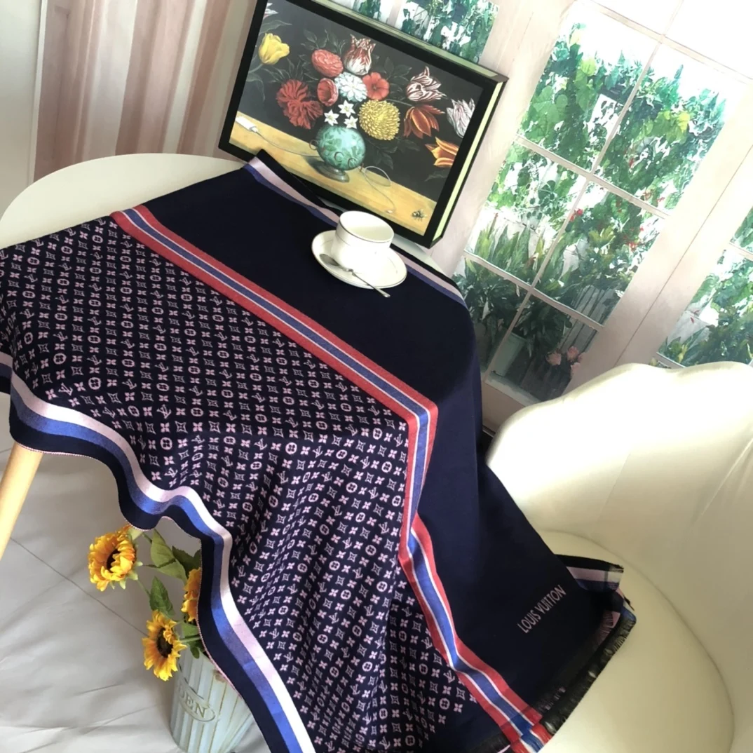 Louis Vuitton Style Copy1:1 Новый Модный Универсальный Кашемировый Двусторонний Мягкий И