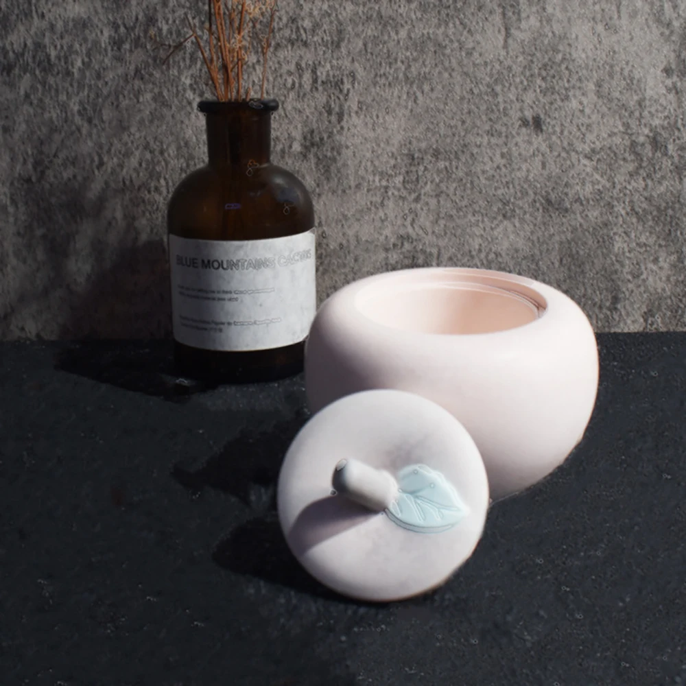 Гипсовая Магнитная деталь с крышкой форма для эпоксидной смолы Цементный Ящик