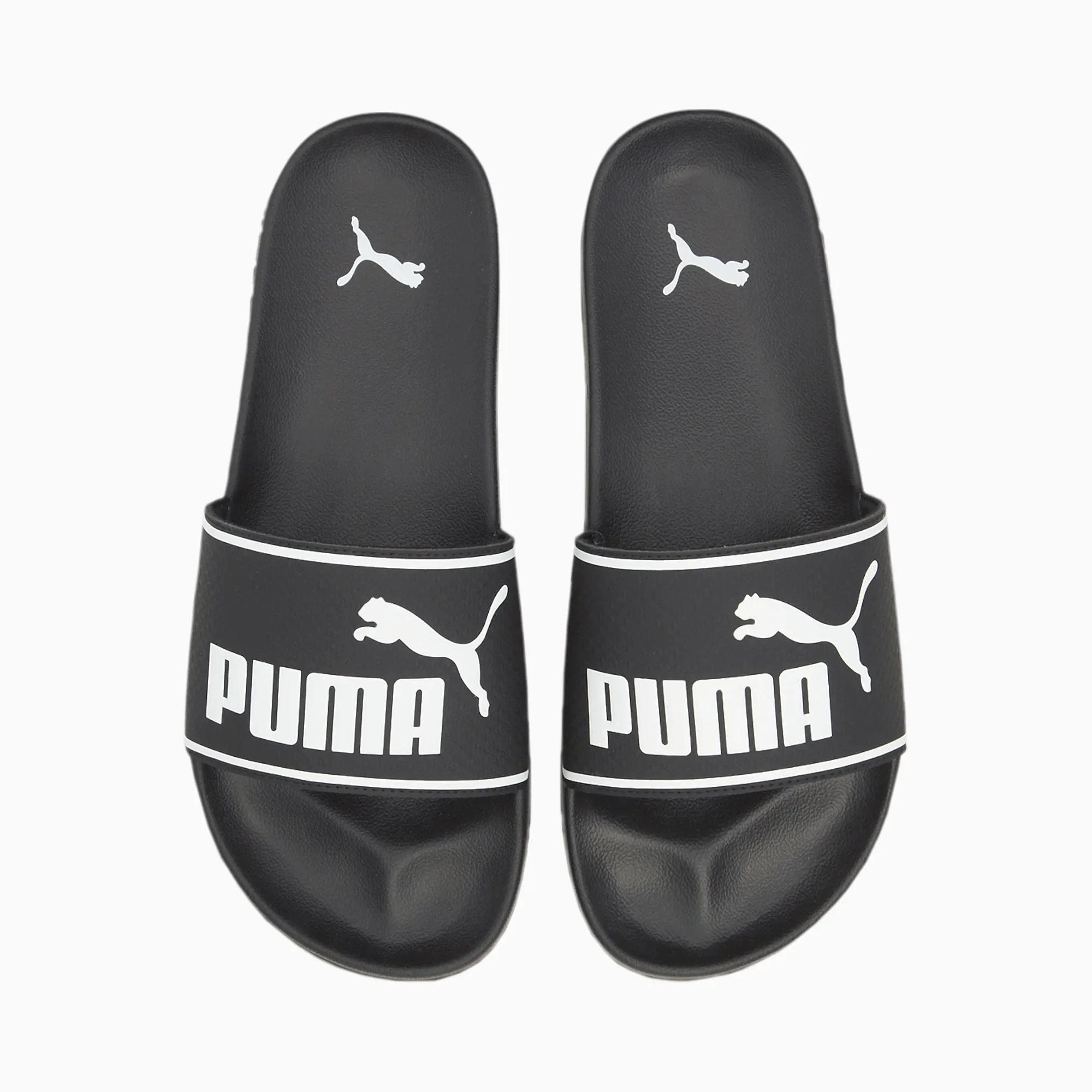 Спортивные шлепанцы PUMA, LEADCAT 2,0, 384139-01, мужские, повседневные,  пляжные, для бассейна, средняя подошва и подошва из ЭВА, черного цвета с  белыми деталями, фирменный логотип на комфорте, мягсветильник - купить по  выгодной цене | AliExpress