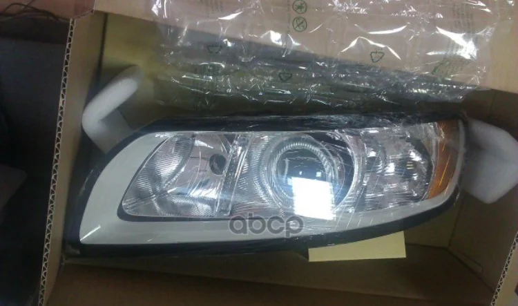 Фара Лев Volvo: S40 - 08/07- / Volvo: V50 - 07/07- C Эк Внутри Серебристо-Сер Depo арт. 773-1130LMLDEM6