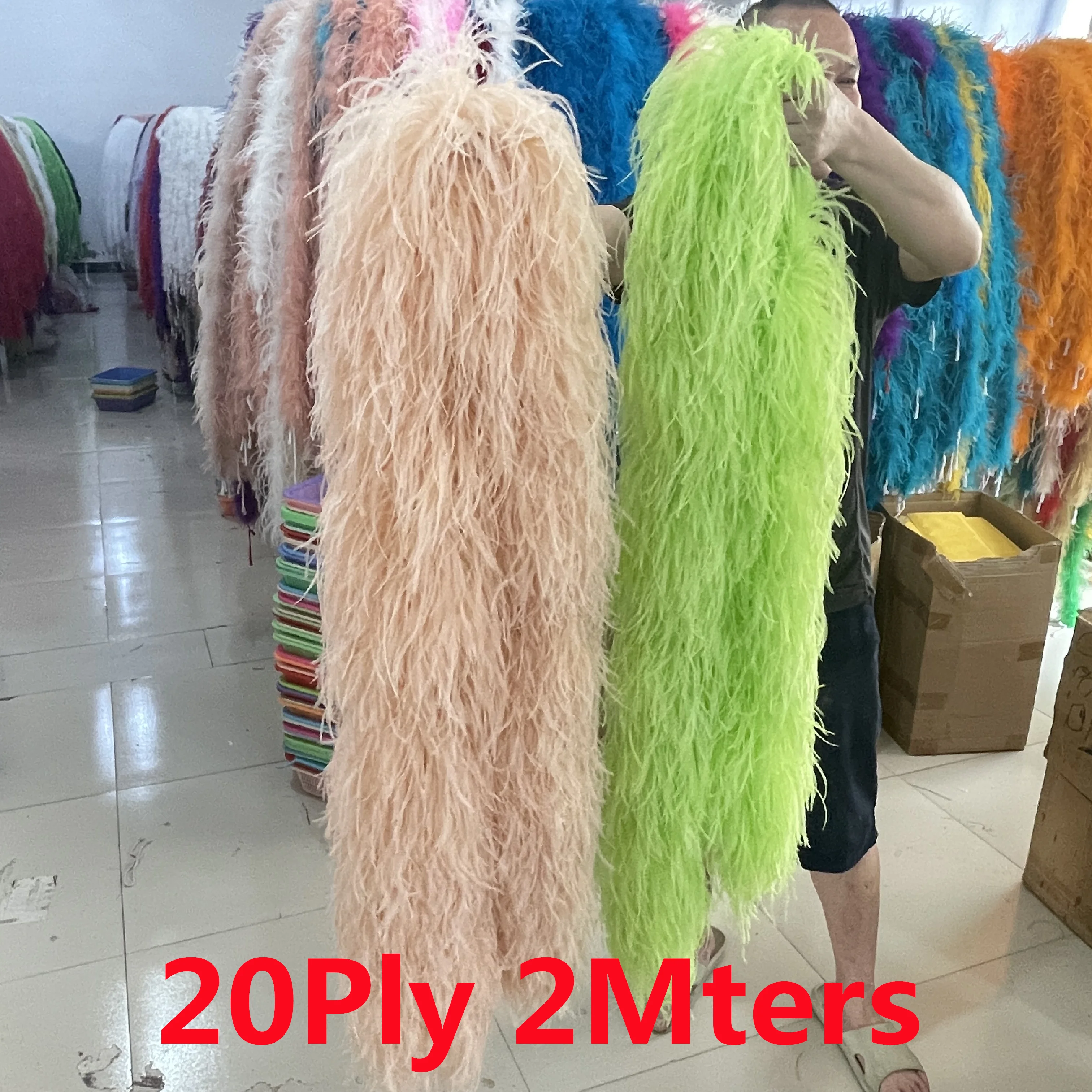 

_ 2-35Ply толстый 2 м длинный пушистый женский шарф для свадебного костюма