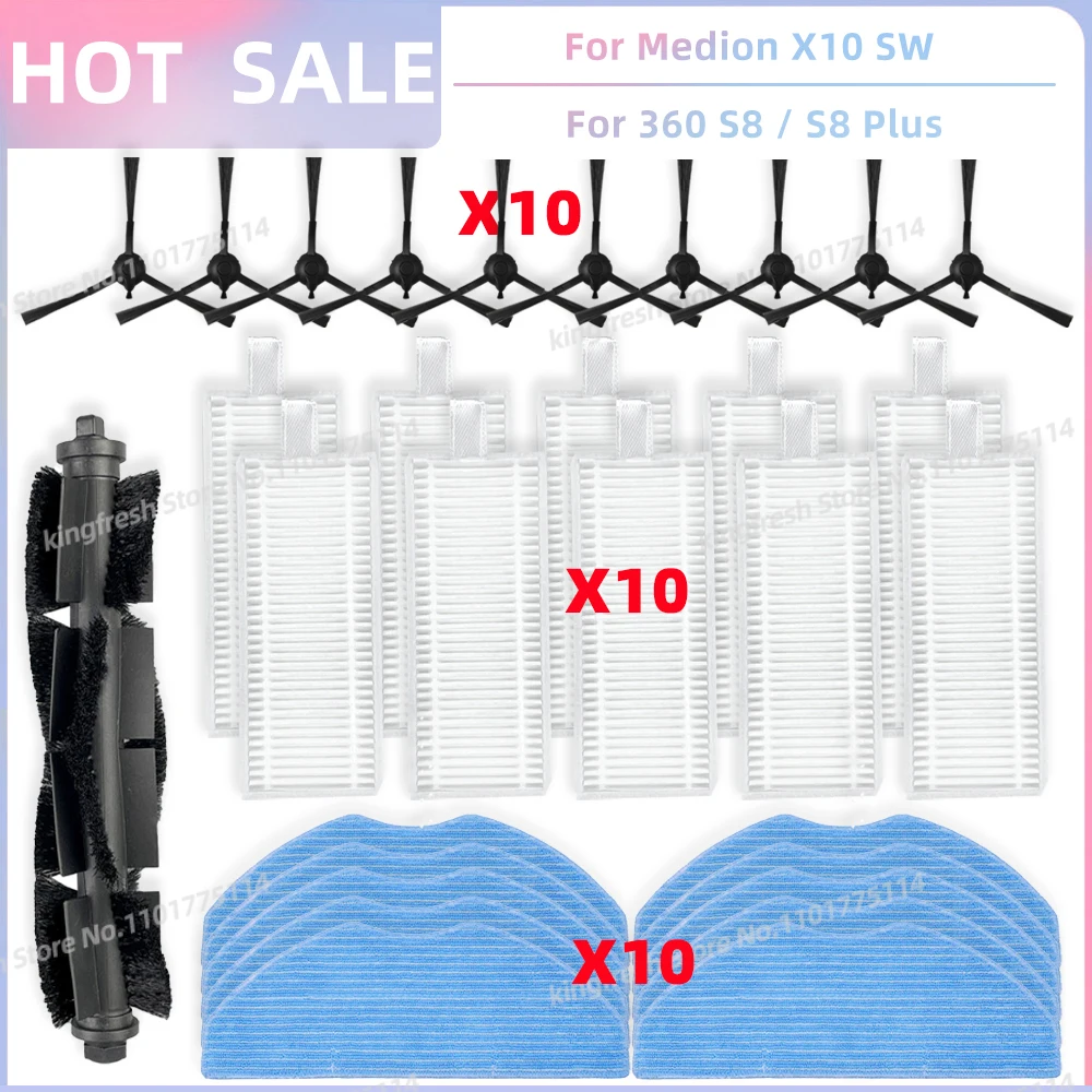 

Детали для пылесоса OSSIEAO к 360 S8/S8 Plus, Medion X10 SW, Polaris PVCR 5001/6001, PVCRDC 5002/6002, Beko VRR80214VB/VRR94314VB