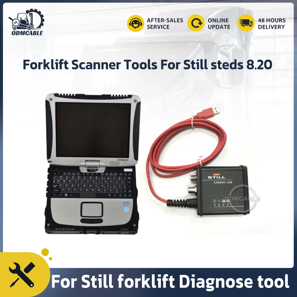 

Набор для диагностики вилочного погрузчика с ноутбуком CF19