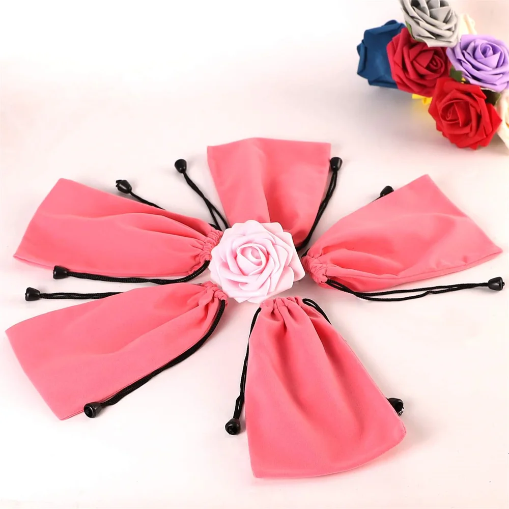 Сумка бархатная для ювелирных изделий упаковка из 25 больших сумок 6 75 х4 дюймов