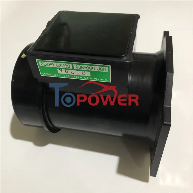 

OEM 22680-02U00 Mass Air Flow Meter A36000J60 RB25DET RB20DET 5 Pin for 1989-1995 Nissann Skyline 2.5 2.0 MAF Sensor 2268002U00