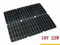 12v18v laminated semi flexible solar panel customized 23w50w flexible solar photovoltaic panel