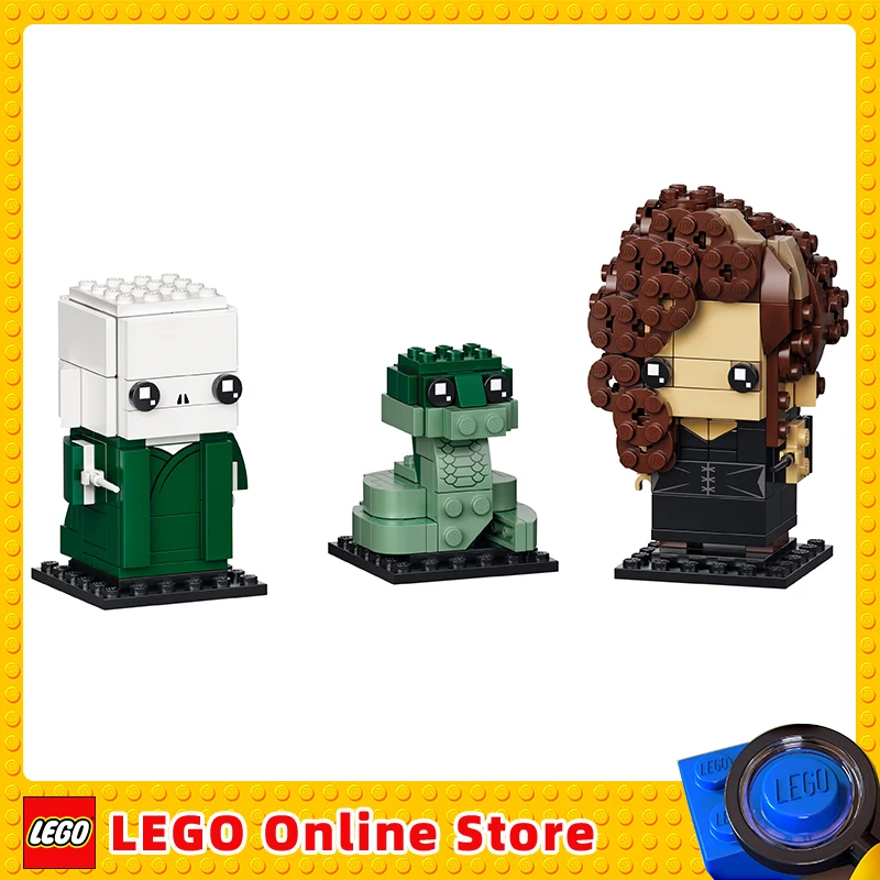 

LEGO & BrickHeadz Voldemort™ Nagini & Bellatrix Children Building Blocks Toys Gift 40496