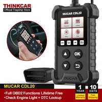 thinkcar mucar cdl20 obd2 car scanner obd auto diagnostic tool code reader automotive diagnosis scan pk elm327