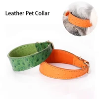 leather dog collar adjustable luxury dog chain personalized for large medium small dogs leash neck collar pet supplies 2022 new