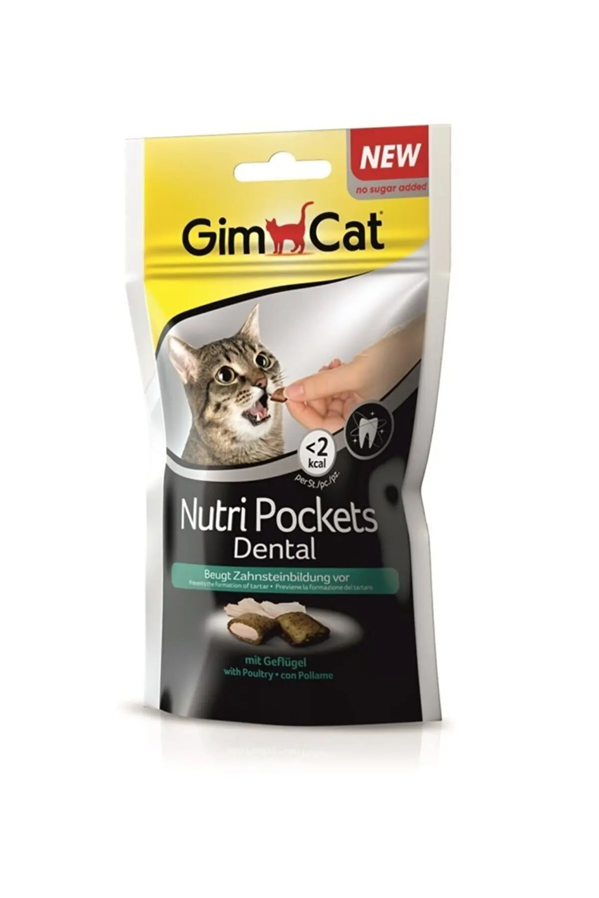 

Gimcat Quality Natural Delicious Fresh Nutri Pockets Cat Award Dental 60 gr