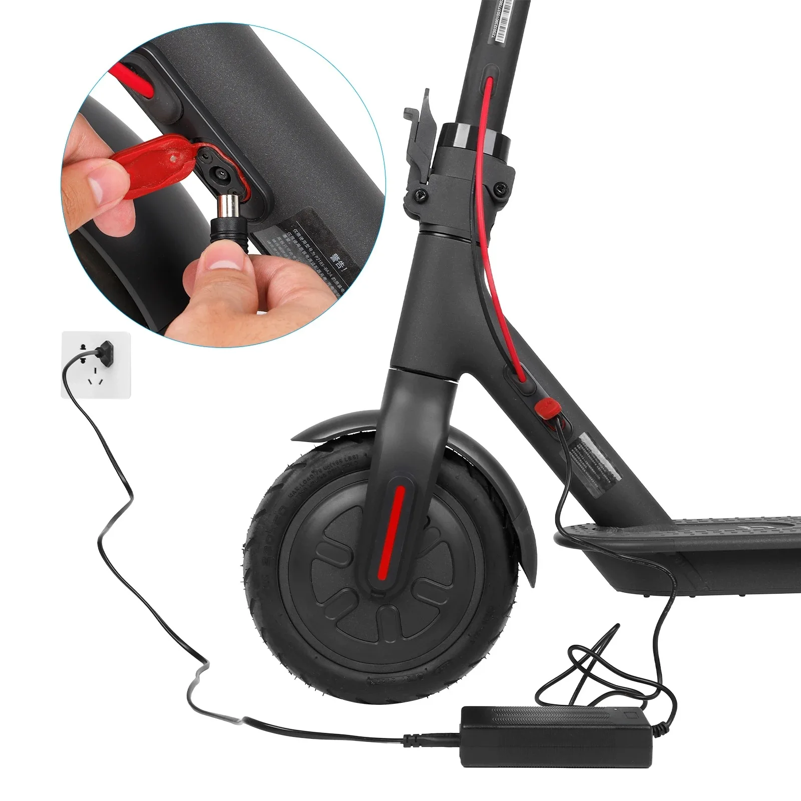 Зарядное устройство для электроскутера Ninebot Es1 Es2 Es4 E22 E25 F40 F20 Xiaomi M365 1S Pro pro2