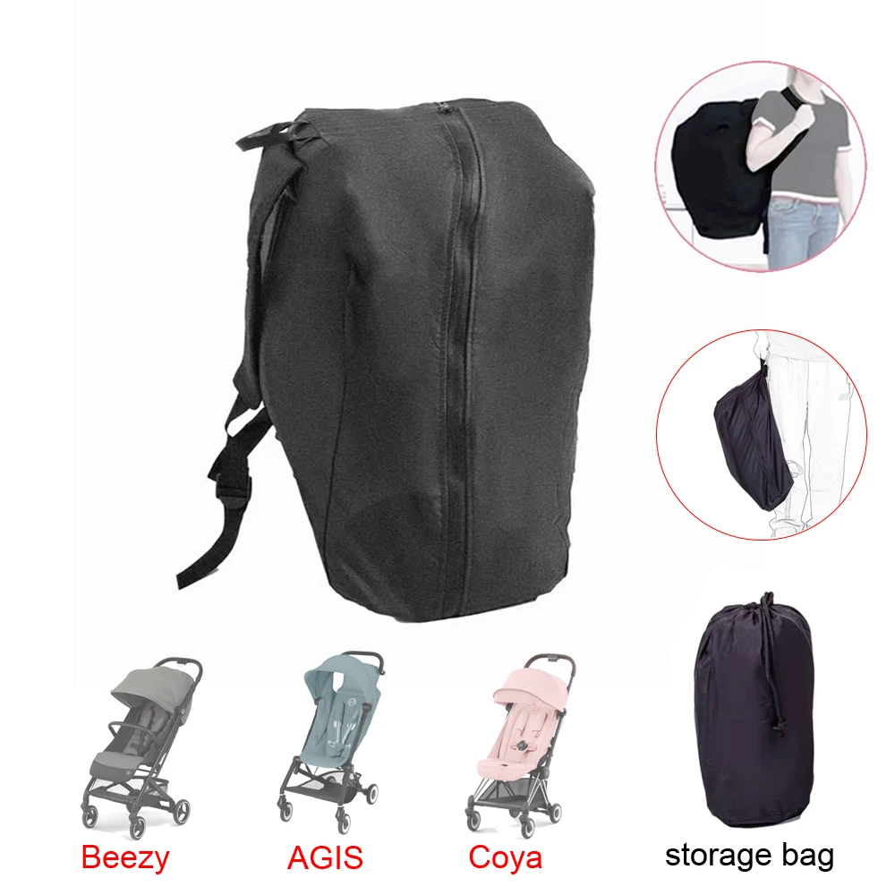 Фото Сумка-переноска для коляски Cybex Coya Agis Beezy, сумка для хранения, рюкзак на одно плечо, портативный, складной, с водонепроницаемым дном №1