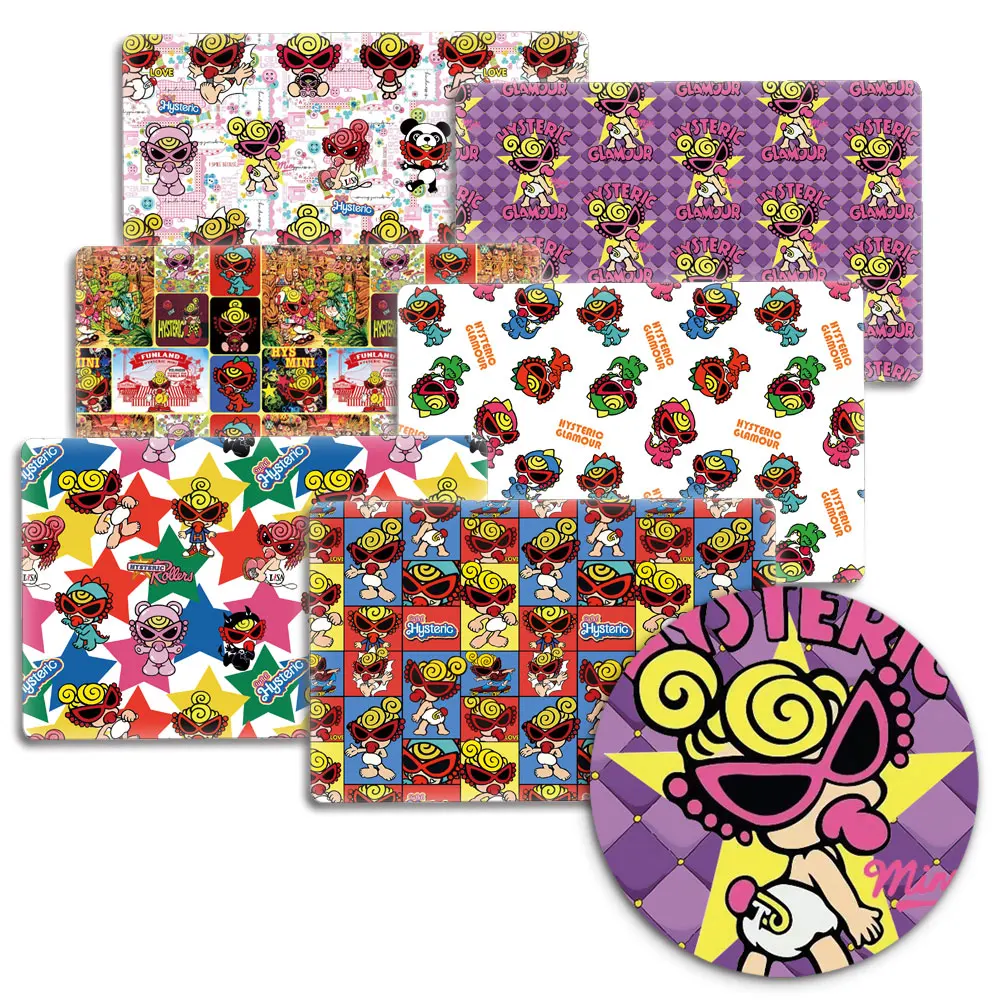 

Cartoon Diy Stof 140Cm Kinderen Jurk Naaien Stof Polyester Katoen Gedrukt Tafelkleed Hand Genaaid Spliced Laken Patroon
