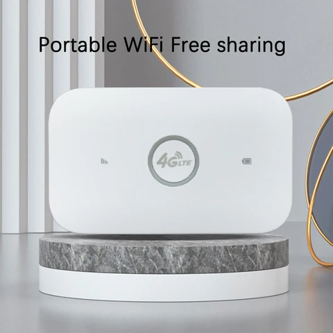 Мобильный Wi-Fi маршрутизатор 4G LTE Поддерживает от 8 до 10 Пользователей, 150 Мбит/с, портативную точку доступа Wi-Fi со слотом для Sim-карты, мини-точку доступа на открытом воздухе для путешествий