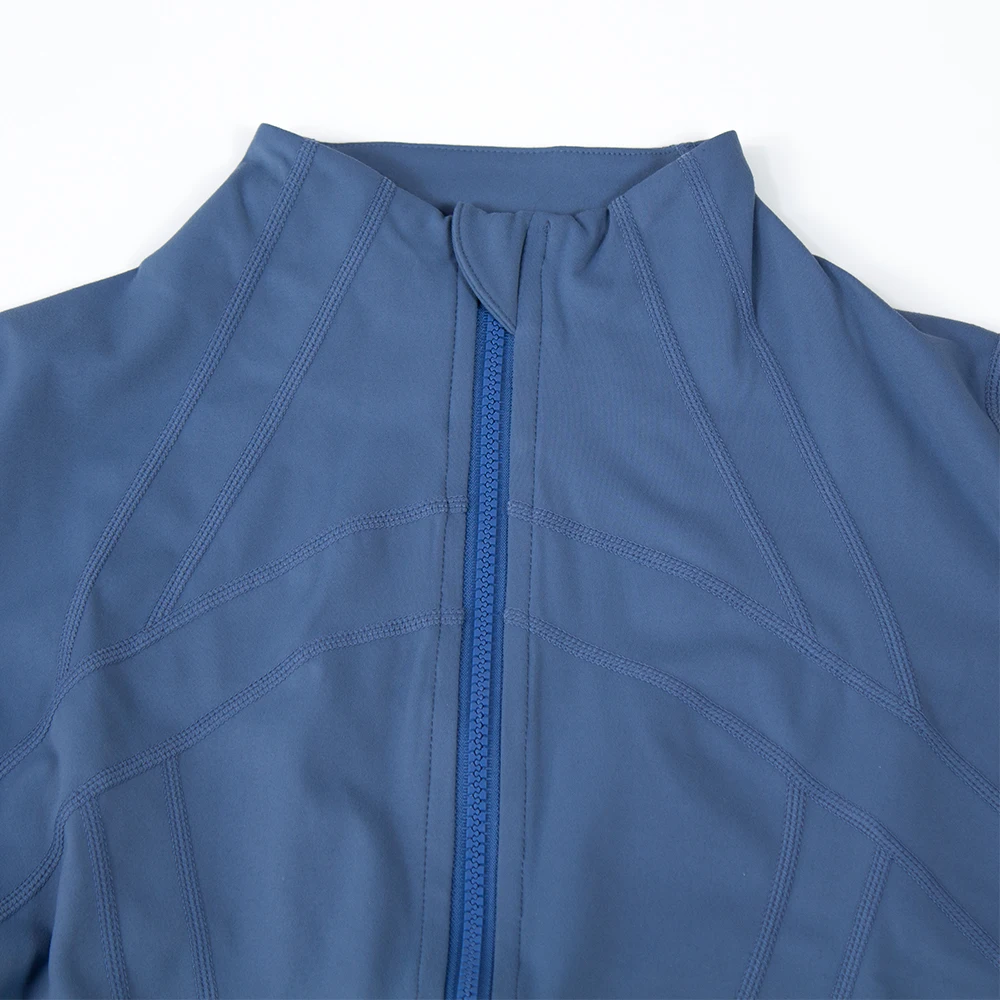 Running Coat Woman Jacket Slim Fit Jacket for Running Quick Drying Tops Sport Jacket with Thumbholes Women Sportwear for Winter