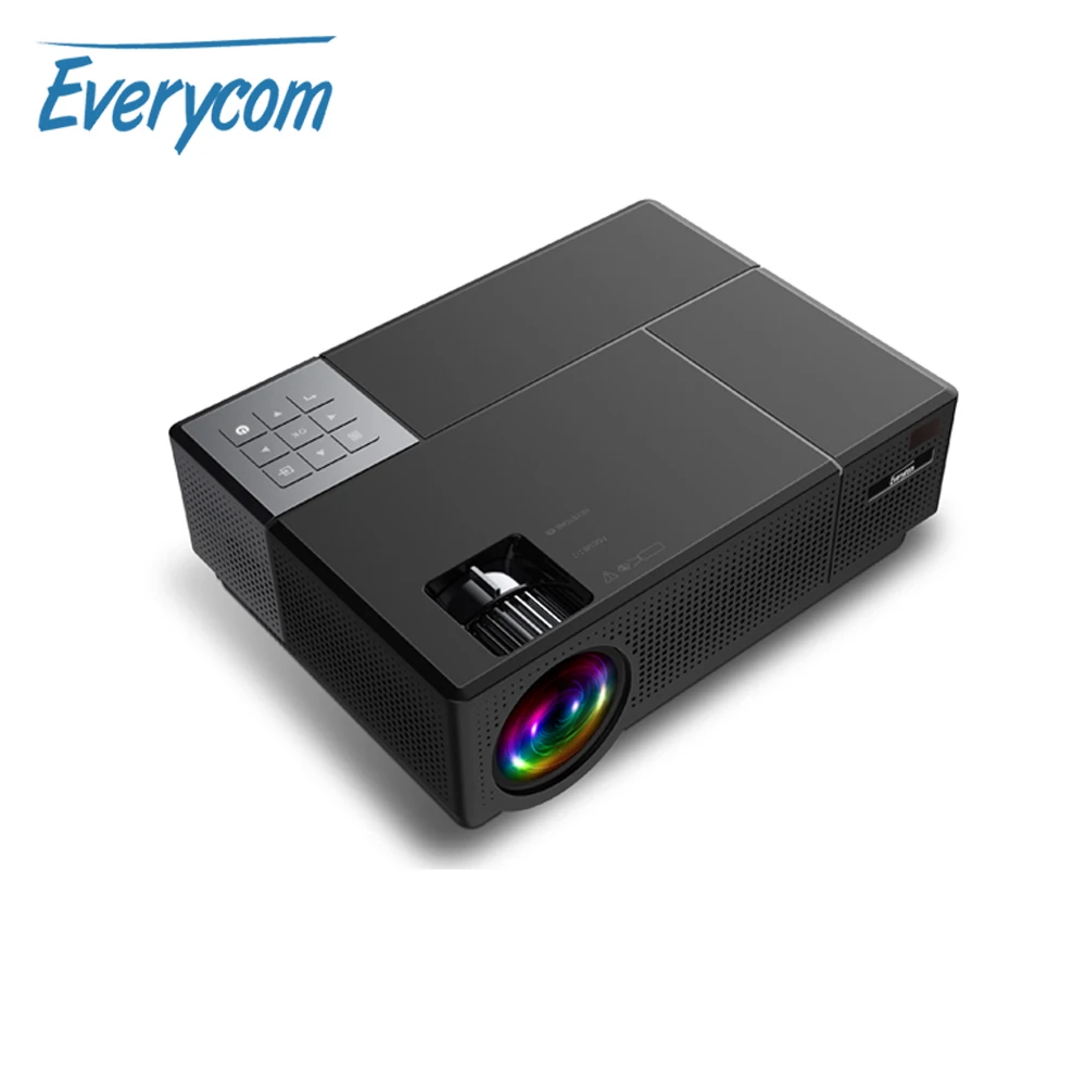 Проектор Everycom M9 1080P CL770 для домашнего кинотеатра светодиодный проектор 6800 люмен