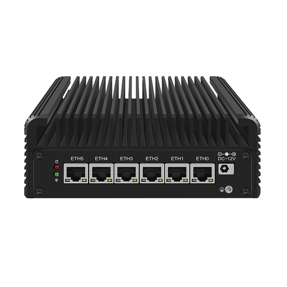 Устройство для микро-брандмауэра, мини-ПК, роутер ПК, HUNSN RJ24,pFsense Plus,Mikrotik,6Intel 2,5 GbE I226-V,HD,DP,USB3.2,Type-C,TF Устройство для микро-брандмауэра, мини-ПК, роутер ПК, HUNSN RJ24,pFsense Plus,Mikrotik,6Intel 2,5 GbE I226-V,HD,DP,USB3.2,Type-C,TF