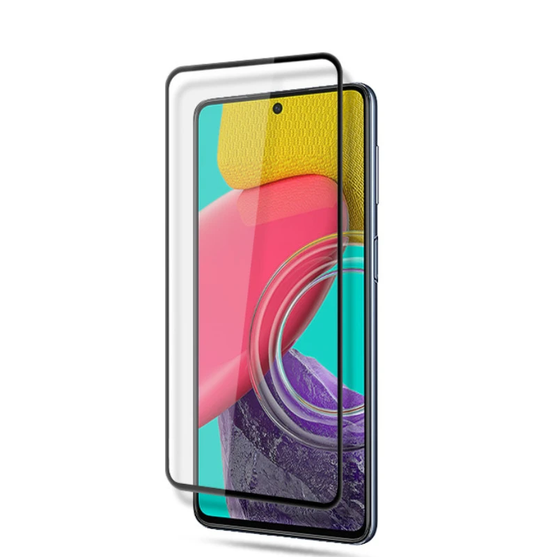 1/3/5 шт 9D Защитное Стекло Для Samsung Galaxy A81 A72 A71 A52 A51 A41 A32 A31 A21 A12 A11 A50S A30S A20S A10S M12 Черная
