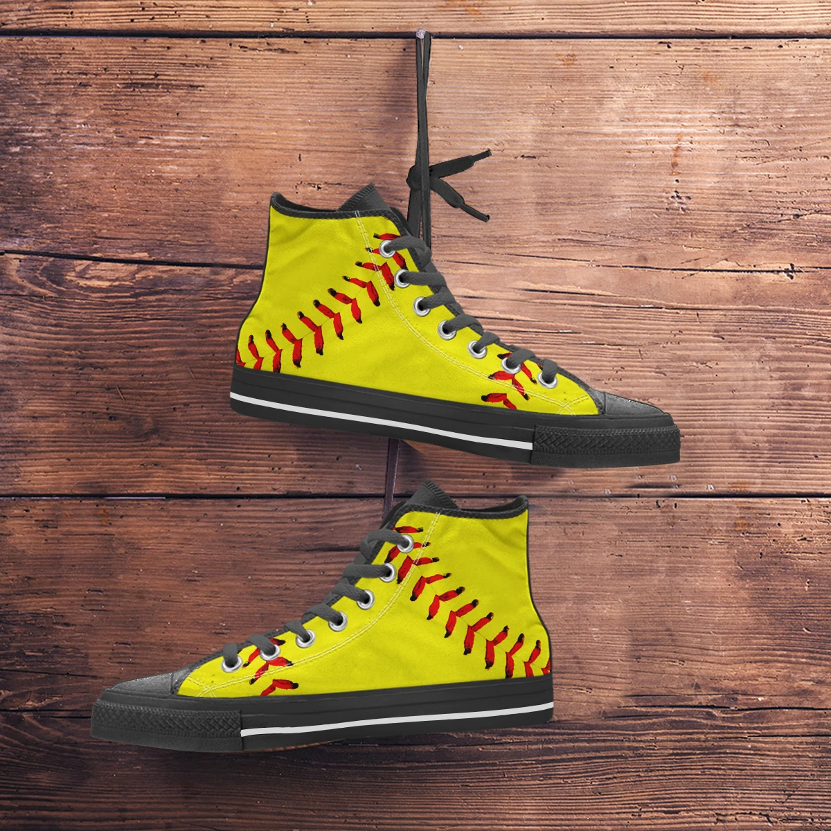 

Кеды Nopersonality мужские с высоким берцем, модные удобные холщовые прогулочные туфли с шариковым узором, студенческие кружевные кроссовки с вул...