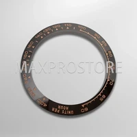 latest version for daytona 116515 rose gold digits fit to originalceramic watch bezel insert watch parts