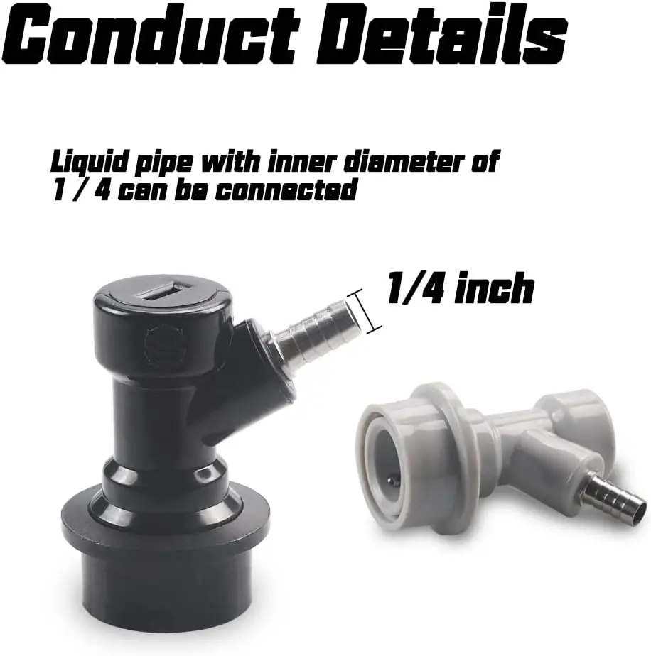 MUGLIO 2 пары соединителей для бочонков с шариковым замком наборы быстрого