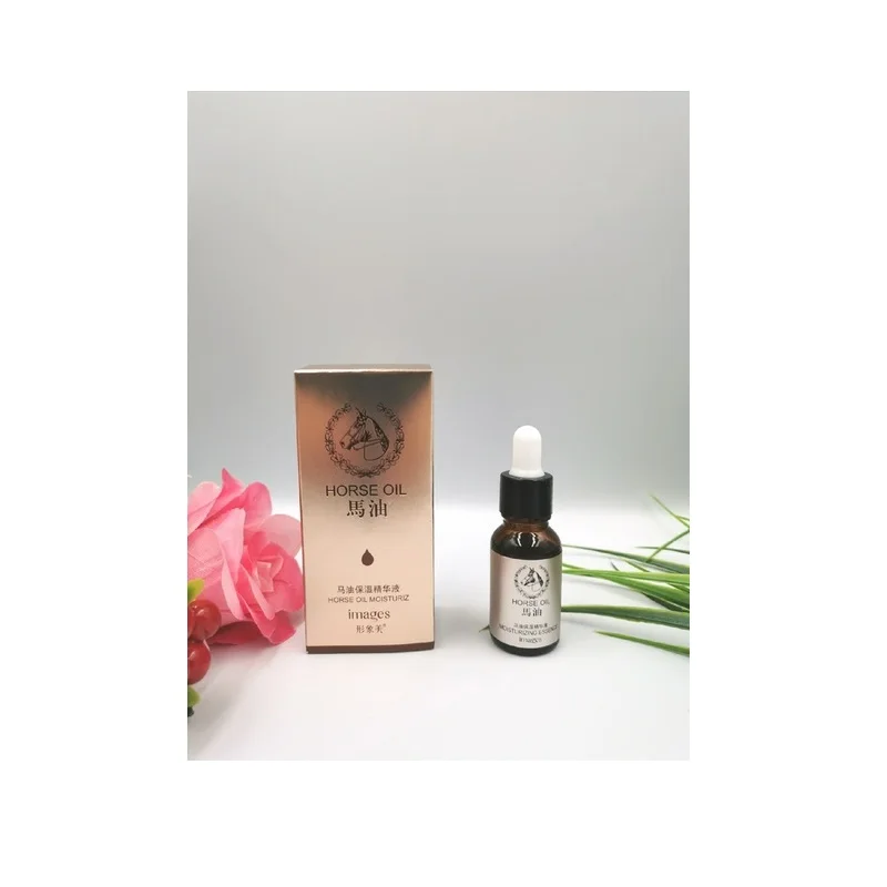 Шампунь с лошадиным маслом BIOAQUA 300 мл+ Сыворотка для лица Images Horse Oil essence 15мл. -