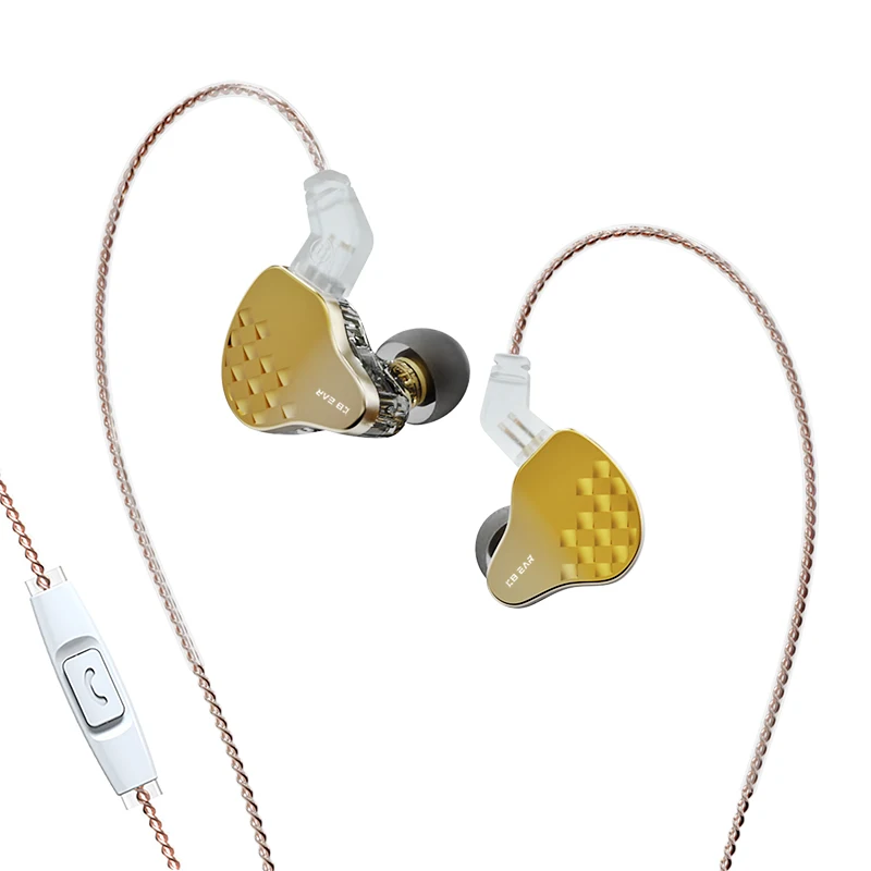 AK KBEAR Robin 1DD + 4BA гибридные динамические Hi-Fi наушники проводные с монитором IEM ks1 ks2 bl03