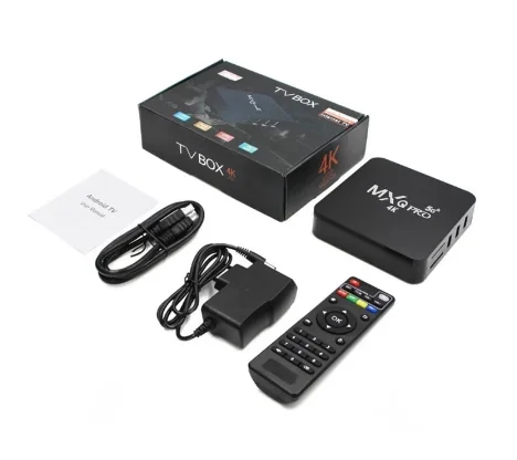 ТВ-приставка MXQ PRO на android 4k 4K Android 10 0 4 + 64 ГБ |