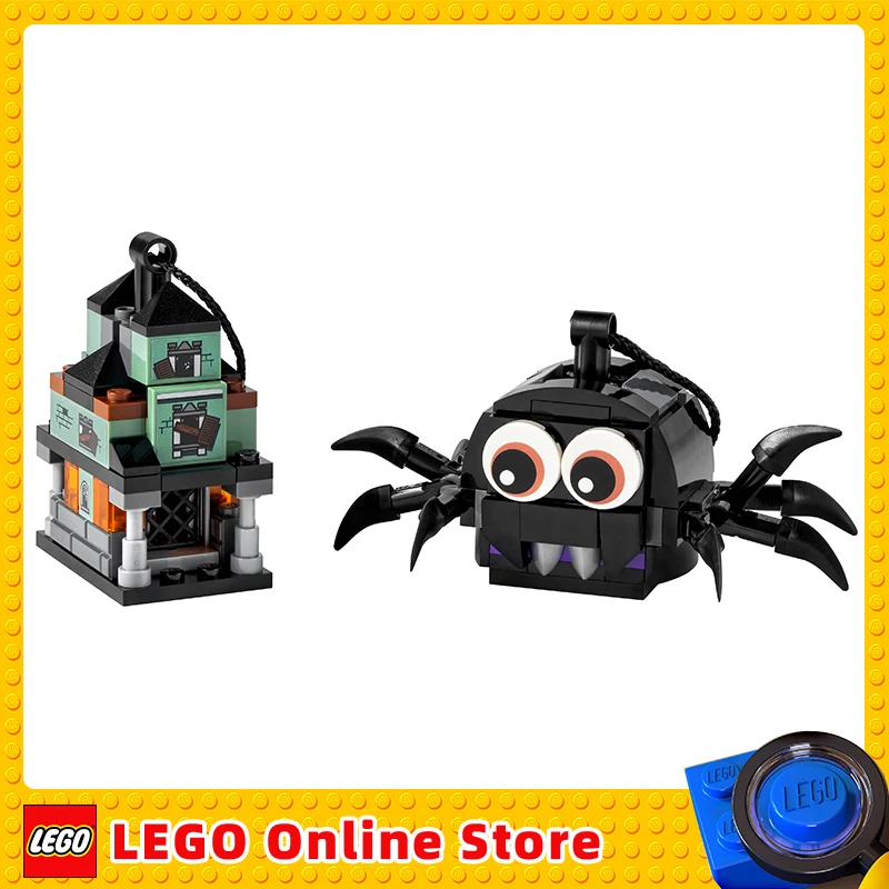 

LEGO Spider & Haunted House Pack Children Building Blocks Toys Gift 40493