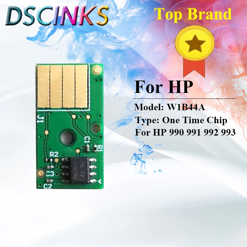 Чип W1B44A для жидкости HP PageWide 993X 77750 77740 772 774 777 750 779 755 774dn чипы резервуара