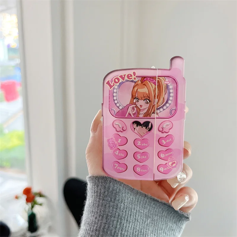 Новый чехол для наушников New INS Cute Beautiful Girl 3D Phone Style Earphone Case для Airpods 1 2 Pro Shockproof Headphone Soft Cover 3 on.