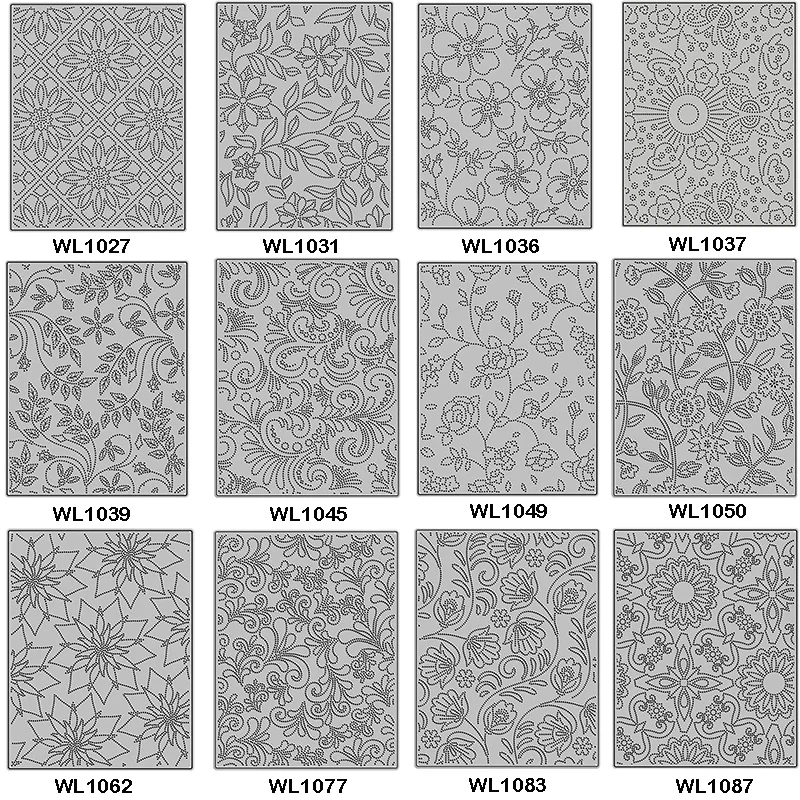 

2022 New Arrival Leaf Stems Background Frame Metal Cutting Dies for Scarpbooking Rectangle Square Flower Stencils Card Making