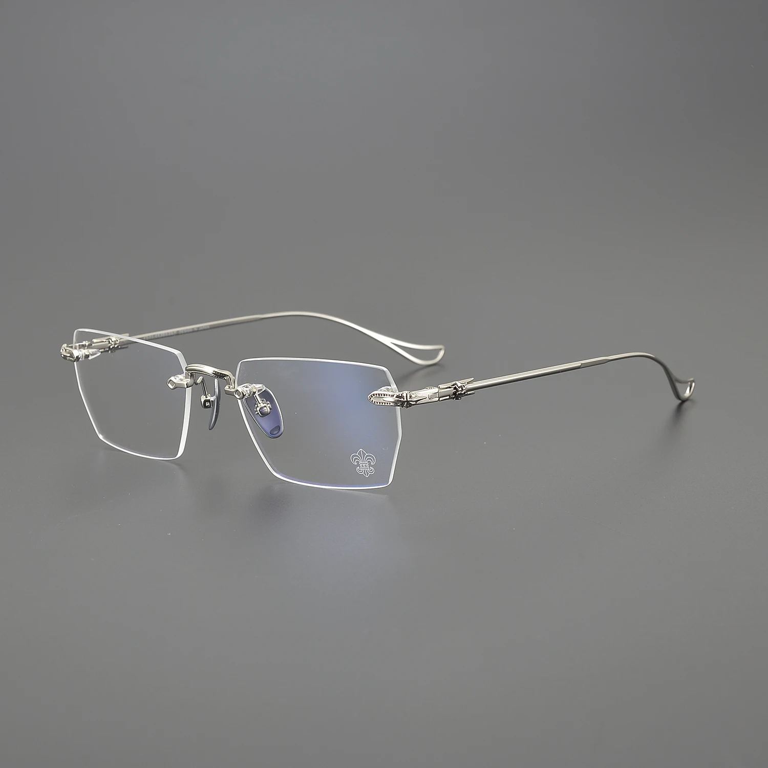 Очки по рецепту для мужчин новая женская оправа без оправы титановая