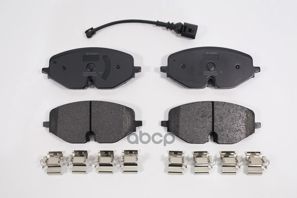 Колодки Тормозные Дисковые (Аналог Gdb2392) Gdb2392zfr ZF Russia арт. GDB2392ZFR