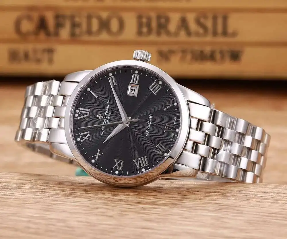 точная копия 1:1 Классические Мужские Механические Часы Heritage С 3 Стрелками В Стиле