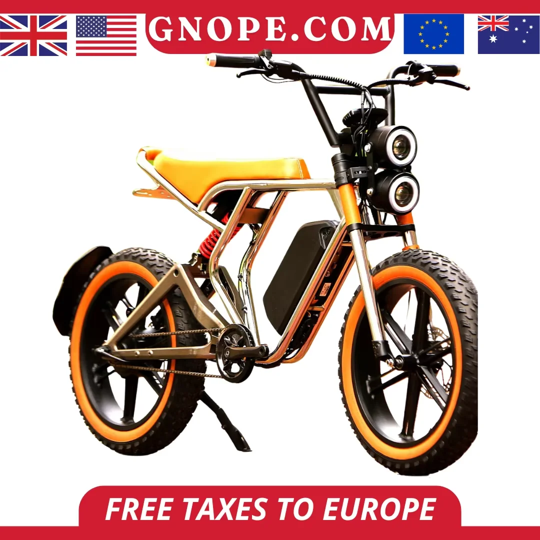 Фото 2025 Новый дизайн E Bike Fat 20*4 Urban Commute Ebike Cro-Moly Стальная рама Электрический горный велосипед класса 3, новая рама Ebike Commuter №1