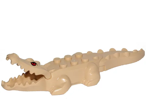 Lego crocodile minifigure shop