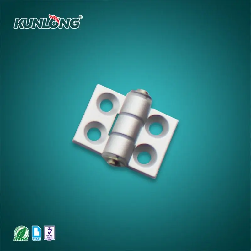 SK2-535-1 Петля накладная КУНЛОНГ алюминий 33.5*21.5мм 2 шт