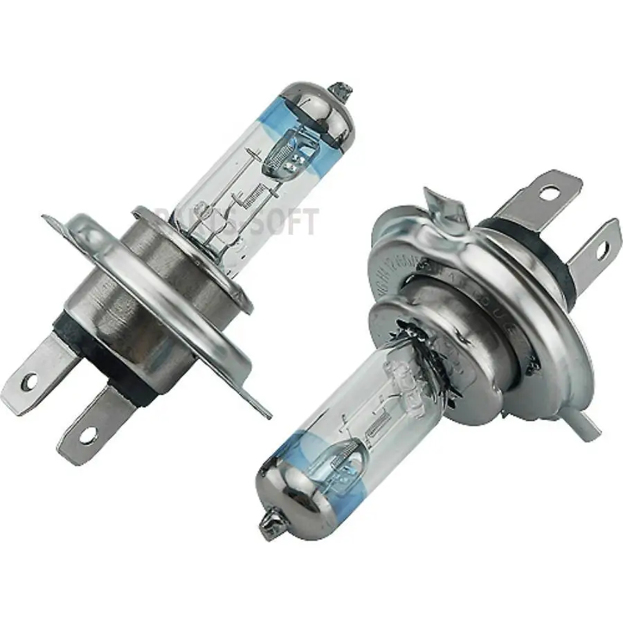 AUTO-STANDART 106008 Лампа &quotX-Power&quot +50% H4 12V 60-55W P43t галоген (2шт.) (AutoStandart)