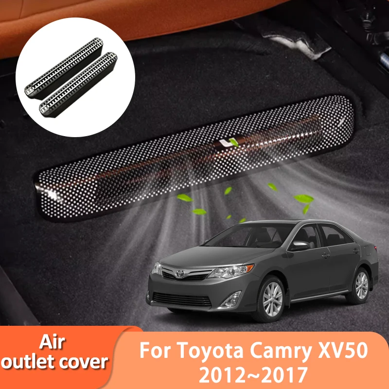 Защита вентиляционного отверстия под сиденьем для Toyota Camry Aurion XV50 50 Daihatsu Altis 2012 ~ 2017