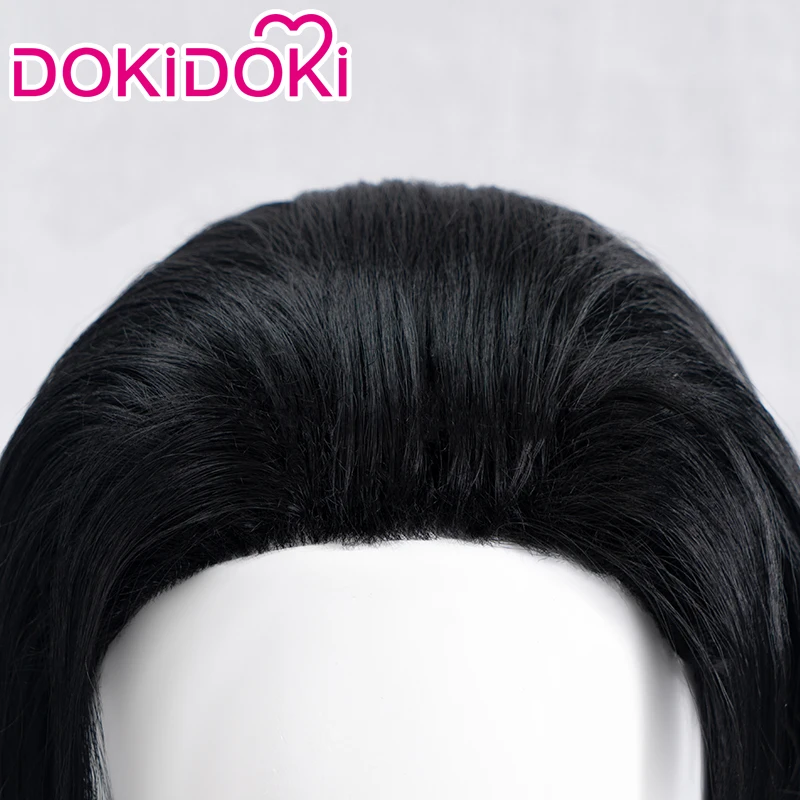 В наличии женский черный длинный парик Nico Робин косплей из аниме DokiDoki для косплея