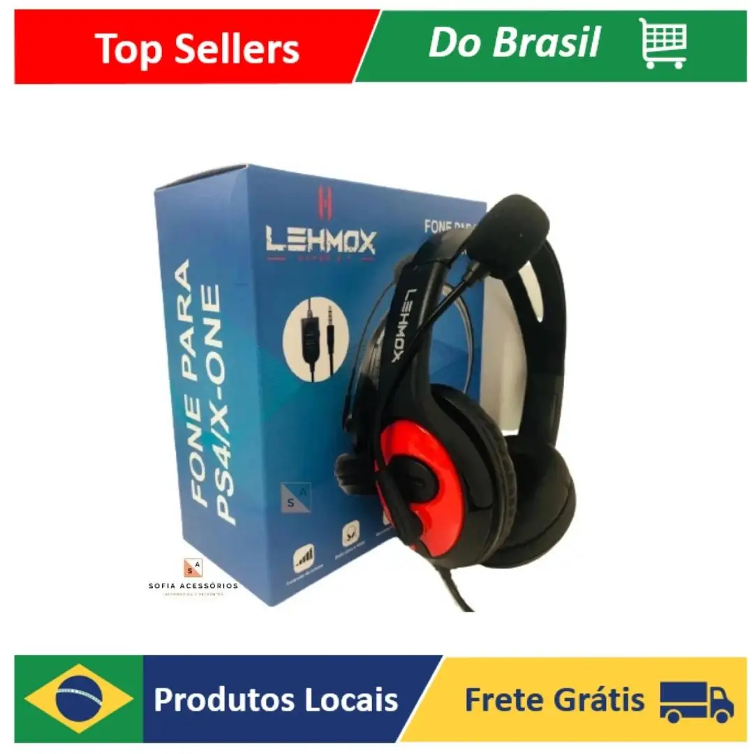 

Ps4 Xbox One Red LEY35 Gamer Headset With Microphone Shooting Game Headset