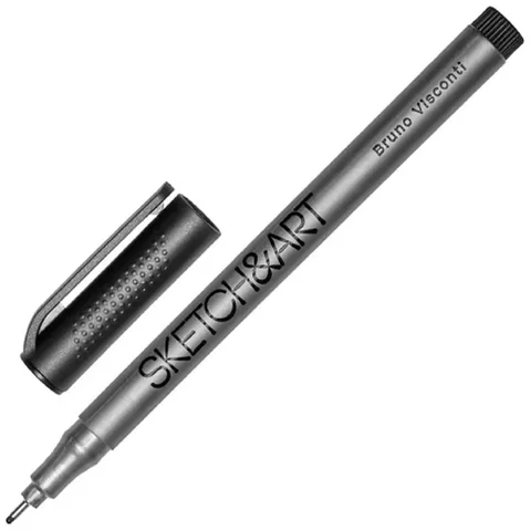 Набор линеров утолщенных Sketch&Art черного цвета, 4 шт. 36-0032 1758595