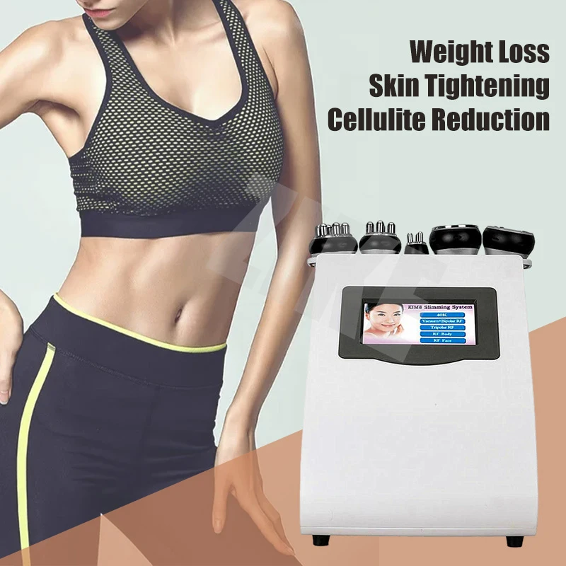 

High Quality Multi-Functional 5 In 1 Body Slimming Face Lifting RF Cavitation Machine