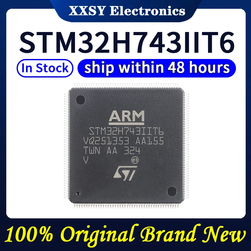 STM32H743VIT6 STM32H743IIT6 STM32H743ZIT6 STM32H743VIH6 STM32H743IIK6 STM32H743BIT6 STM32H743XIH6 В наличии STM32H743VGT6