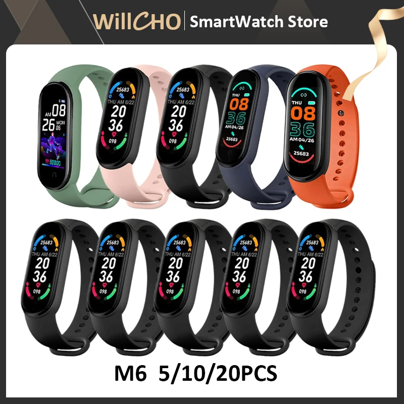

M6 smart watch Heart Rate Fitness Tracker Child Kids Watches Sport Smart Watch Men Women For XIAOMI android ios phone