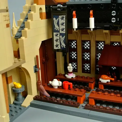 Lego harry potter большой зал