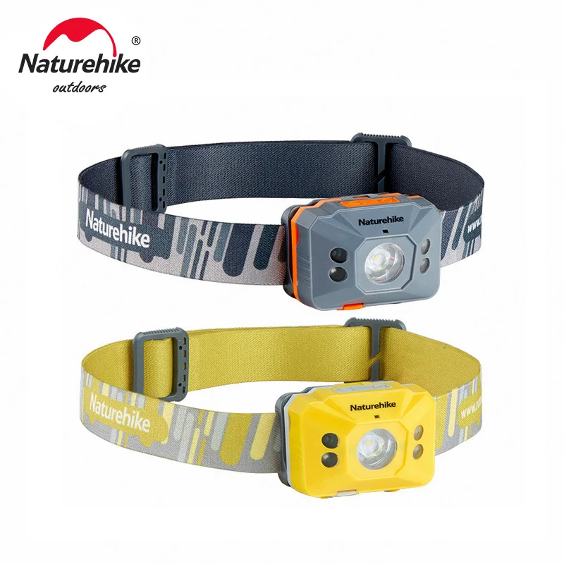 

Naturehike-Portable LED Headlamp, Super Bright Camping Lights, Ultralight Mini Head Torch, USB Rechargeable, Fishing Headlight