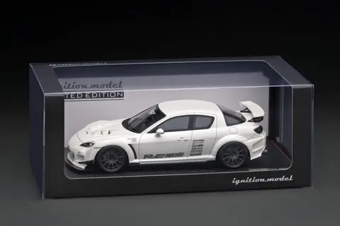 Модель зажигания Mazda RE Amemiya жемчужно-белого цвета 1/18  RX-8 (SE3P)