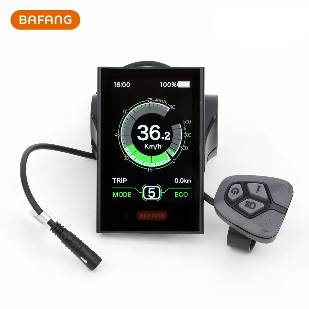 

BAFANG 36V 48V 52V DPC18 Full Color LCD Meter Electric Bike Display MID Motor BBS0102HD M620 G510 M400 G330 Electric Bike